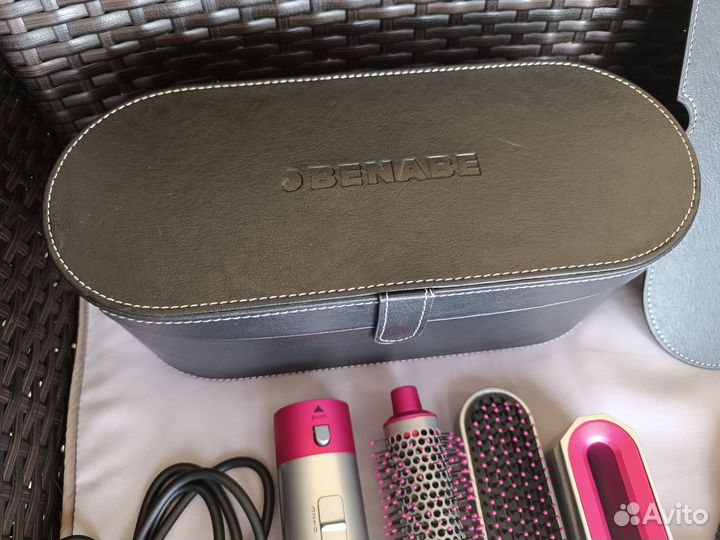 Мультистайлер, фен, стайлер для волос 5в1 в кейсе