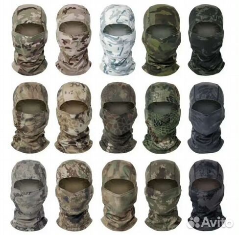 Маска-балаклава осень, зима