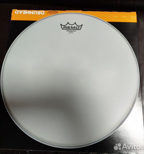 Пластик малого Remo Ambassador coated 14