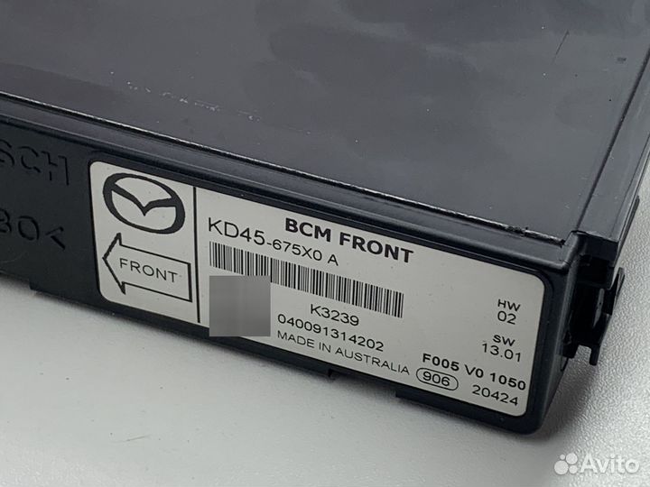 Блок комфорта для Mazda CX-5 (KE) KD45675X0A