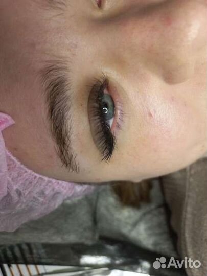 Наращивание ресниц на дому