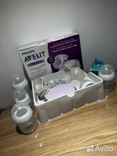 Молокоотсос avent электрический