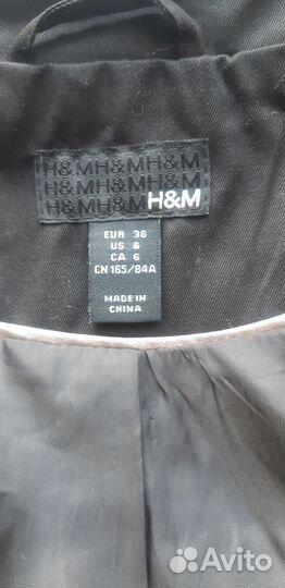 Плащ новый H&M р.38 (44)