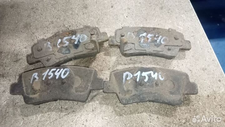 Колодки тормозные задние Кио рио