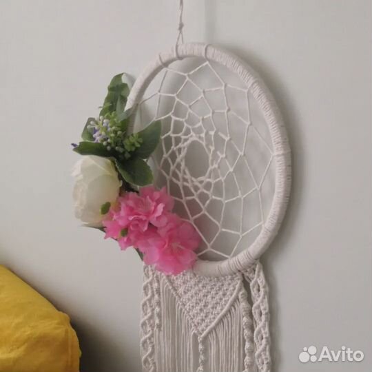 Макраме панно или ловец снов