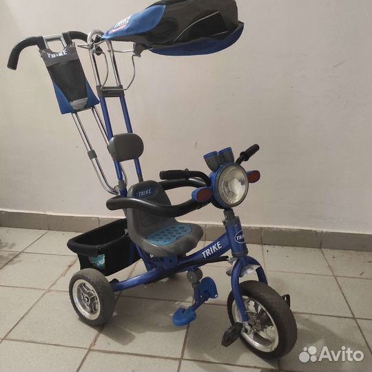 Велосипед-коляска прогулочный детский