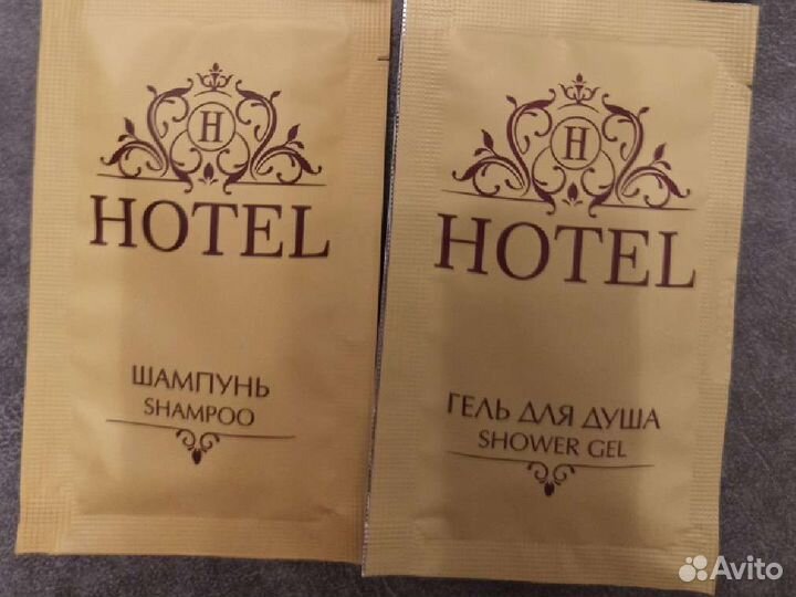 Одноразовые шампуни и гели