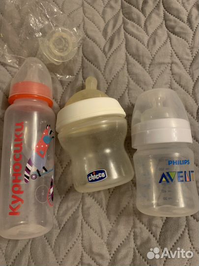 Бутылочки avent и chicco