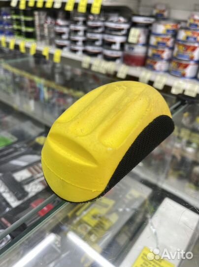 Шлифок полужесткий для кругов полукруглая основа