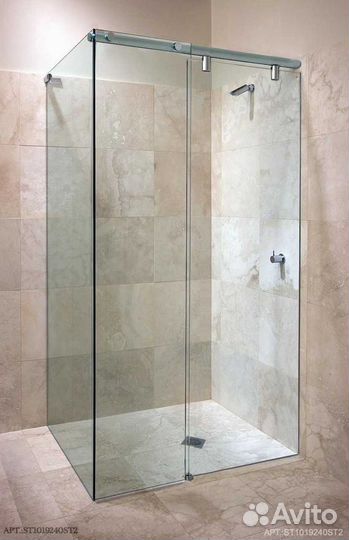 Стеклянные душевые перегородки