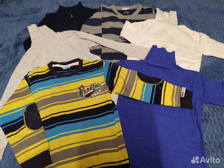 Одежда пакетом на мальчика 116 122