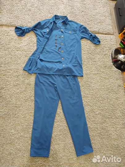 Костюм (кофта+штаны + топ)