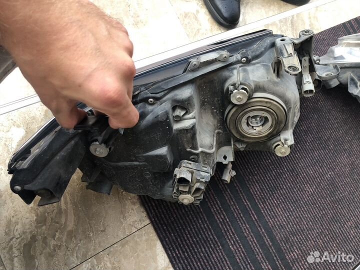 Фары двухлинзовые на toyota camry 55