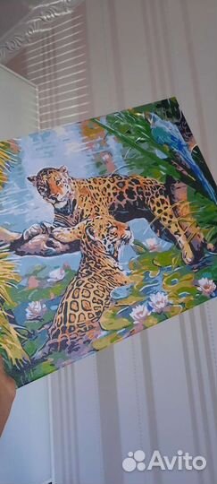 Картина акрил на холсте