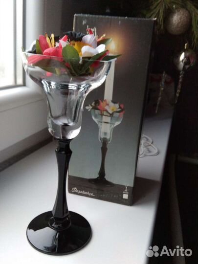 Подсвечник стекло