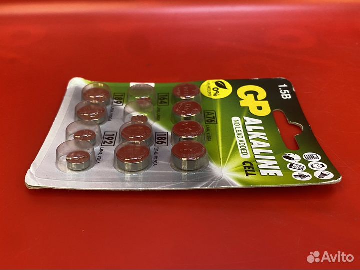 Набор дисковых батареек GP ACM01-CR12 / 12 шт