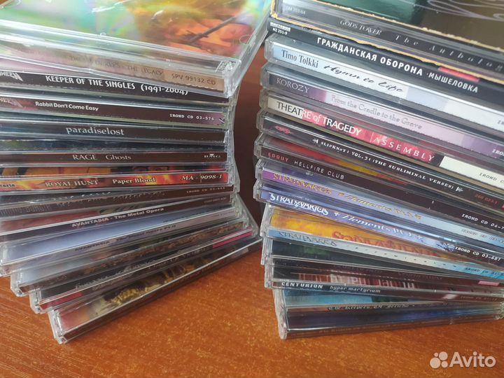 CD диски (metal, rock, pop и др.)