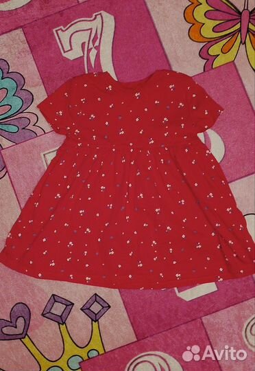 Платье для девочки 92