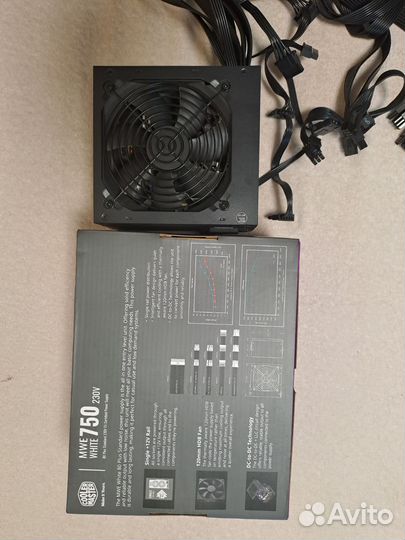 Продаю блок питания Cooler Master MWE V2 750W