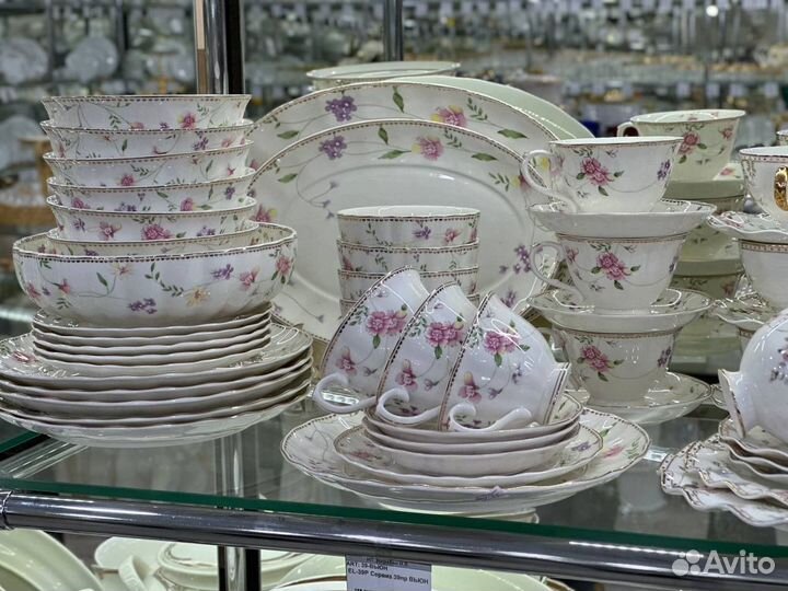 Столовый сервиз фарфор 39пр