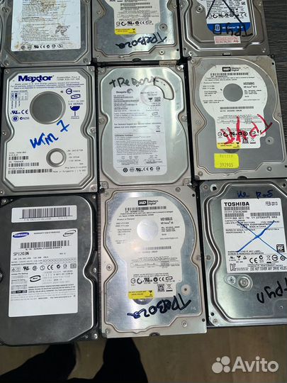 Жесткие диски доноры рабочие на лом