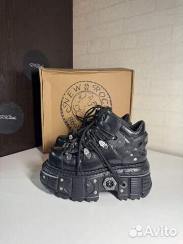 Ботинки New Rock M-tank006C-S1 Ankle Boot купить в Москве по низкой ...