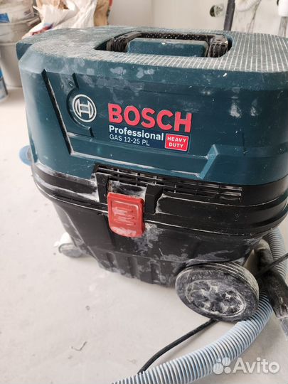 Пылесос строительный bosch gas 12-25 pl