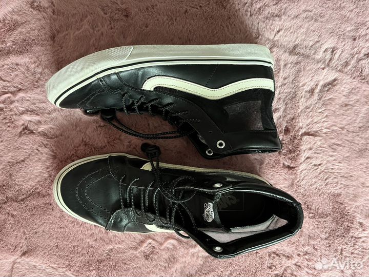 Vans кожаные высокие 39
