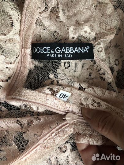 Блузка-платье Dolce Gabbana винтаж