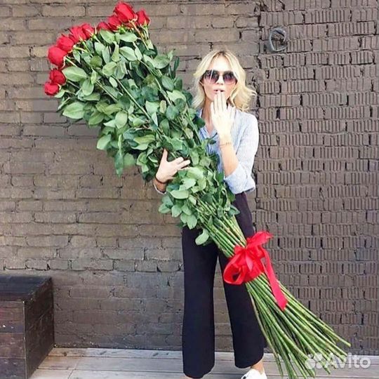 Гигантские розы. Цветы