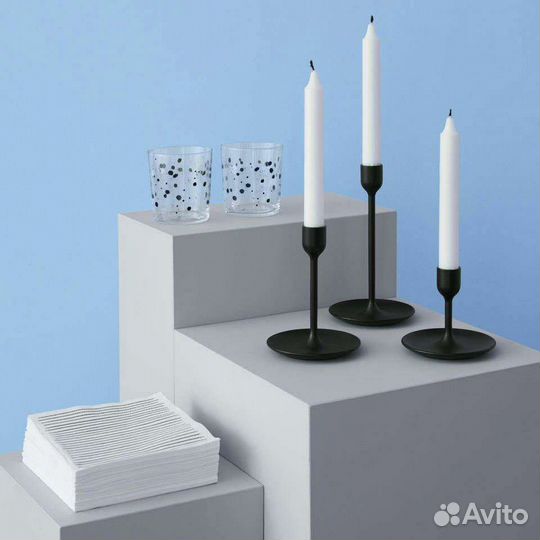 Подсвечники 3 шт IKEA