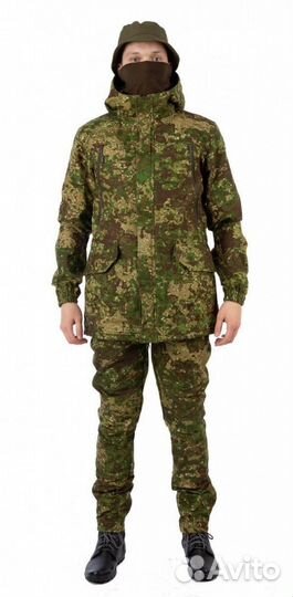 Костюм Nova Tex Эльбрус канвас, камуфляж, р.60-62