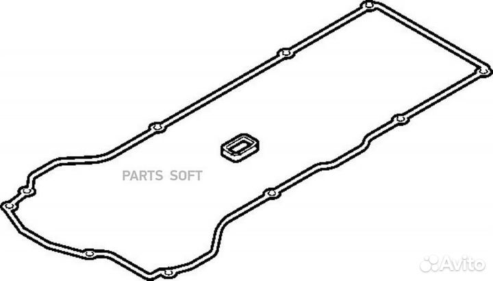 Elring 438890 Прокладка клапанной крышки nissan al