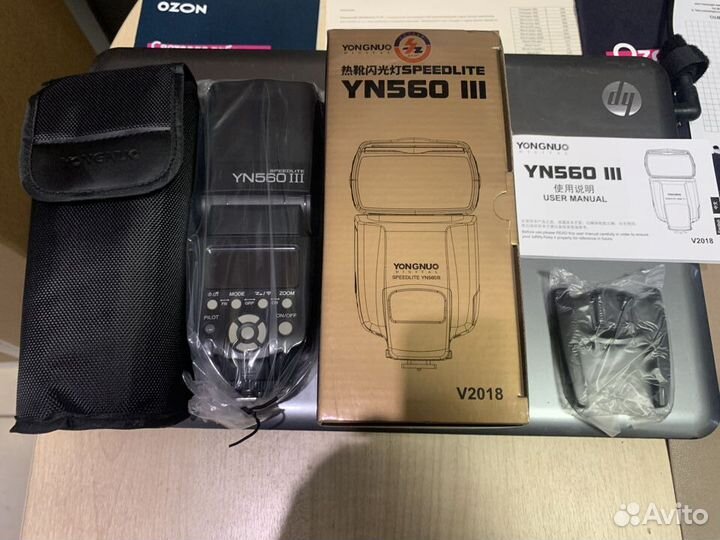 Вспышка Yongnuo YN560 ll-lll-IV Negative Screen