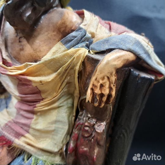 Фигурка Св Петра, в стиле Cartapesta ок 1930 Итал