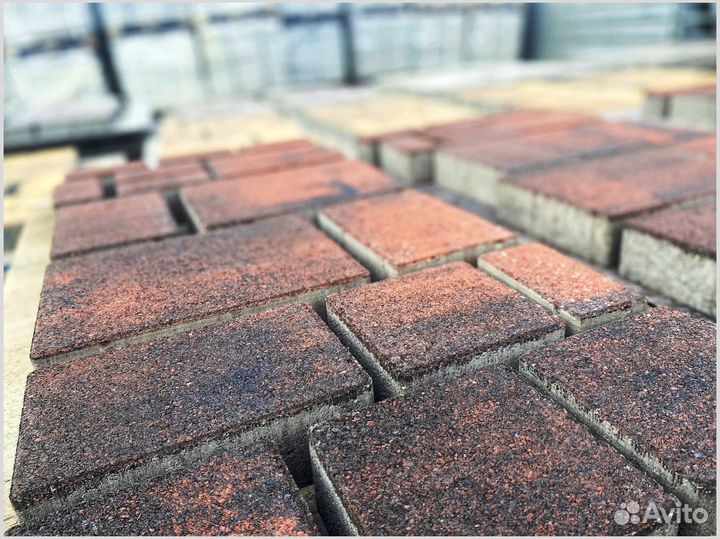 Тротуарная плитка сухопрессованная