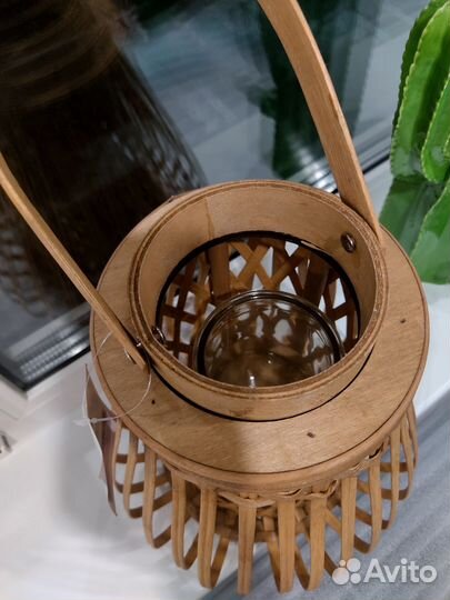 Фонарь подсвечник интерьерный садовый