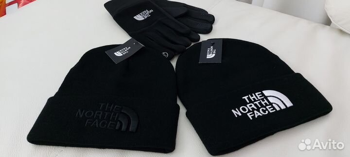The North Face шапка двойная