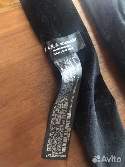 Бархатный шарфик