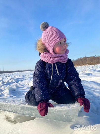 Зимняя просто шапка