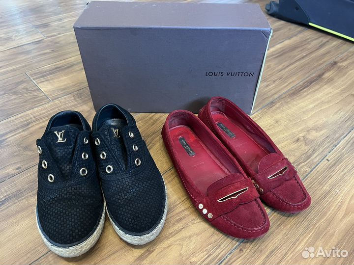 Мокасины louis vuitton 36 оригинал