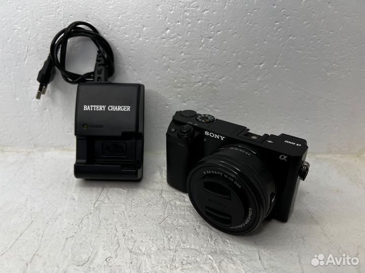 Sony A6000 kit 16-50mm пробег 2.500 обмен/продажа