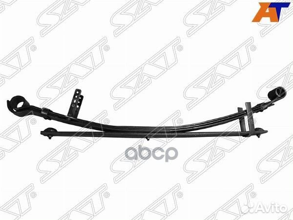 Рессора задняя (без сайлентблоков) toyota hiace