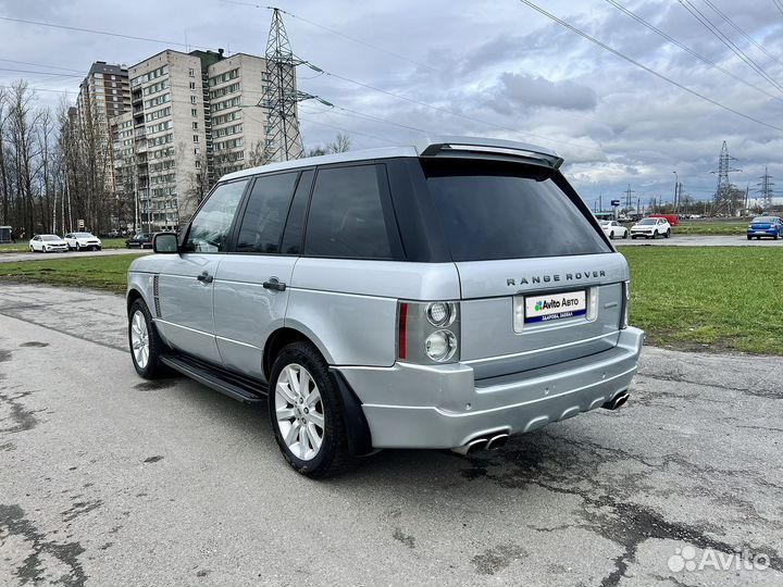 Land Rover Range Rover 4.2 AT, 2007, 250 000 км