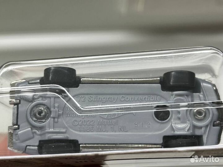 Hot Wheels Stingray Convertible (Серый)