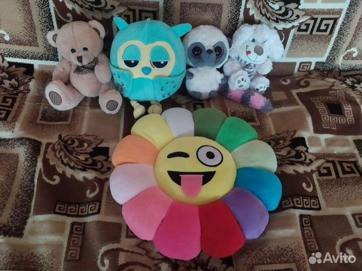 Мягкие игрушки пакетом