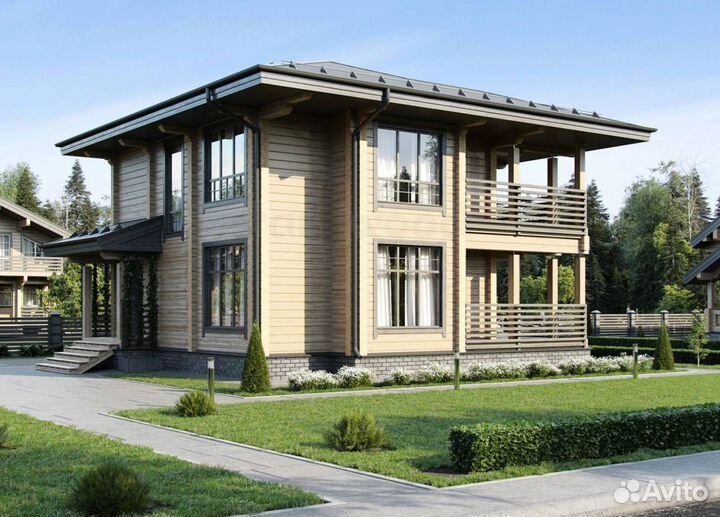 Домокомплект из клееного бруса 139 кв