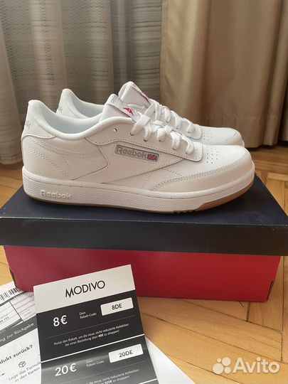 Кеды Reebok Club C White