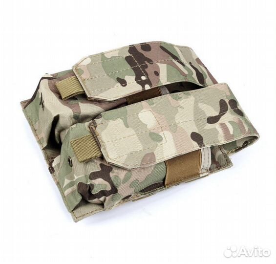 Подсумок под магазин ак двойной