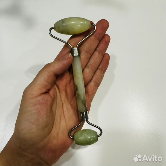 Скребок гуаша и роллер массажный